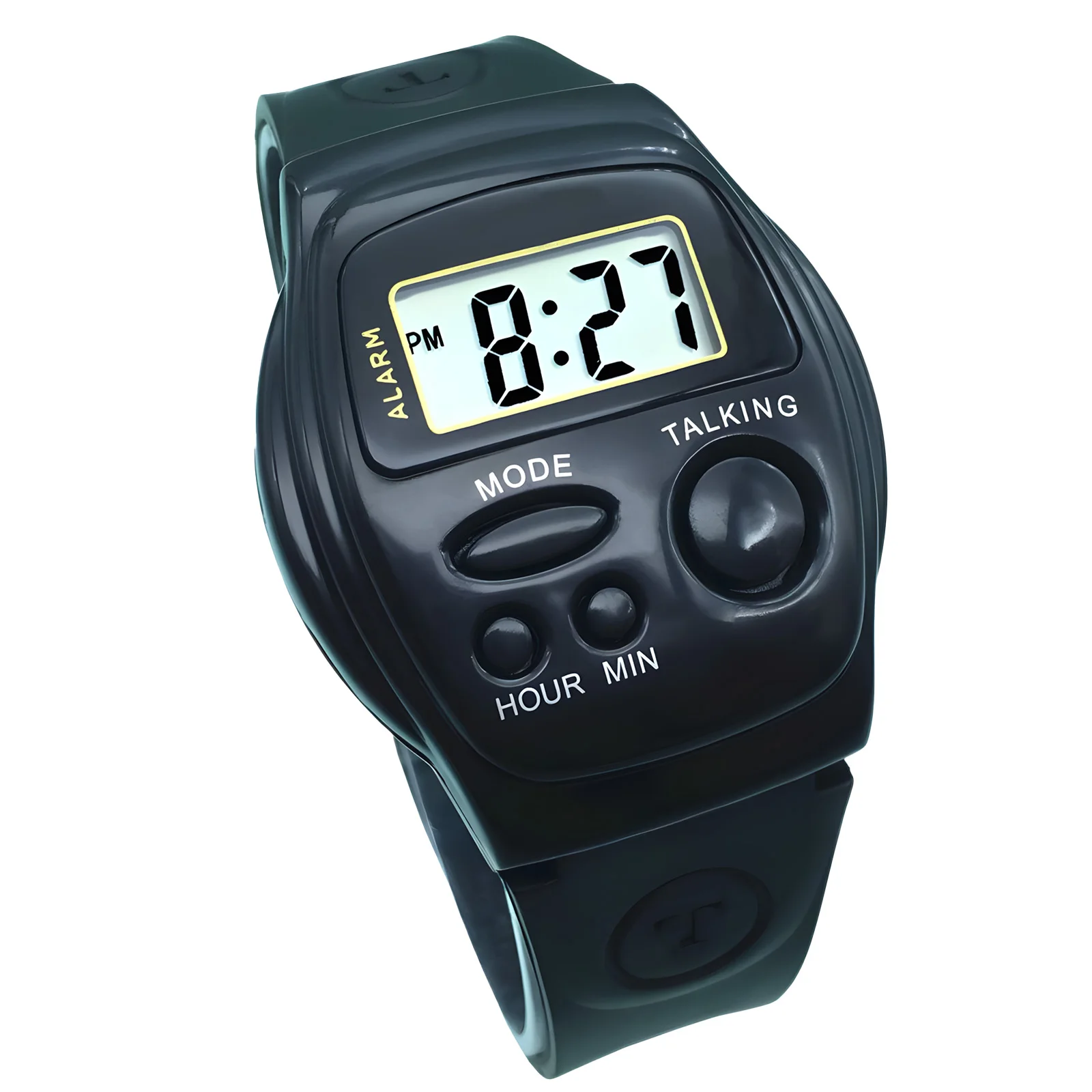 Digital Talking Watch With Time and Alarm for Visually Impaired Blind People Elderly Low Vision