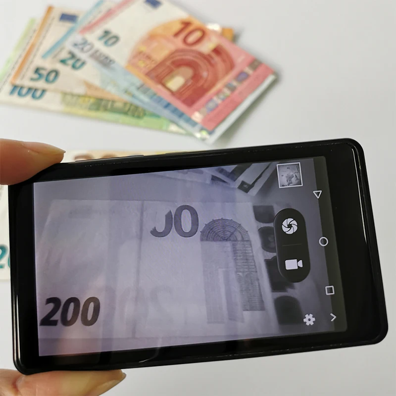 2022 Hot selling IR money detector touch screen fake money detect currency detectors infrared currency detector V300