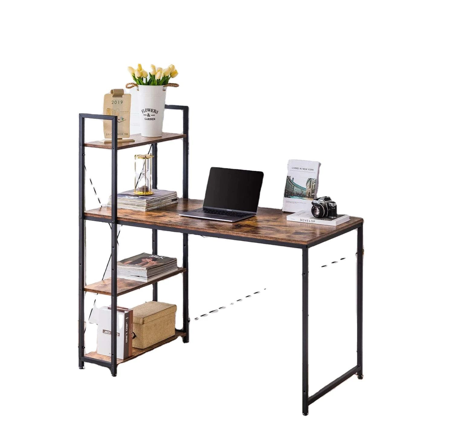 Morden Home Office Furniture Corner Computer Desk Laptop Desk Lift Mechanism