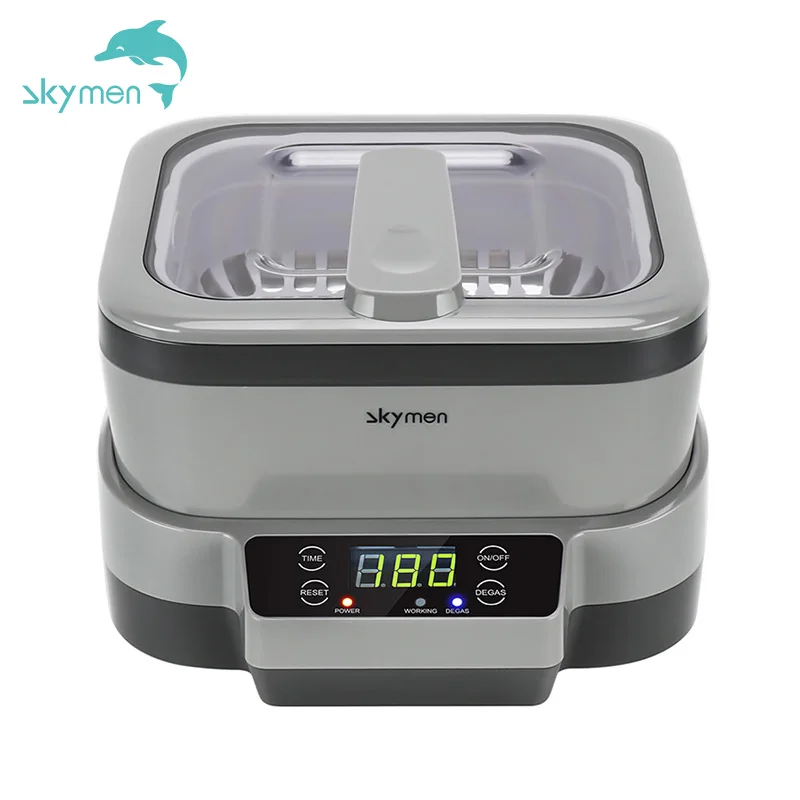 Ultrasonic Cleaner Sonicator Bath Ultrasonic Degas For Watches Contact Lens Glasses Denture Teeth Electric Makeup Razor