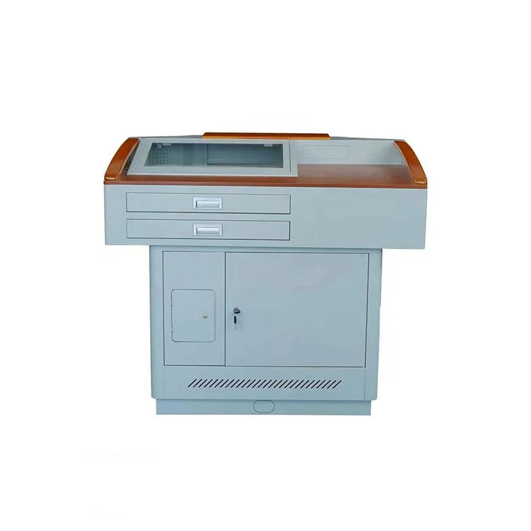 Встраиваемая подиум мультимедийная платформа для преподавателей стол школьной Конференц-комнаты коммерческая мебель на заказ