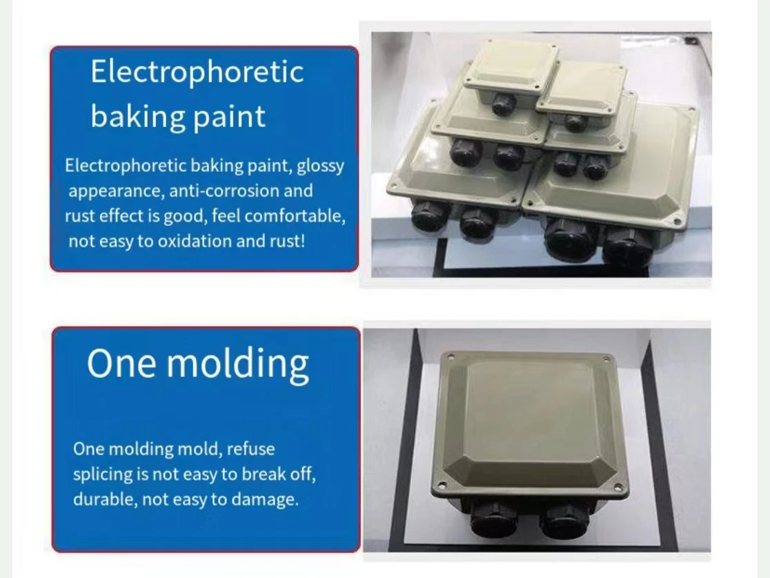 Three Phase Distribution Box Din Rail Electrical Panel Box Steel Wall Mount Distribution Control Box Boards Max Gray Series Amps
