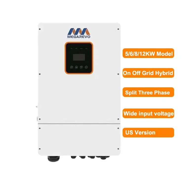 Megarevo Range From 5000 To 8000 Watt Solar Power Inverter China Top 10 Star Inverter Power Energy Split Phase