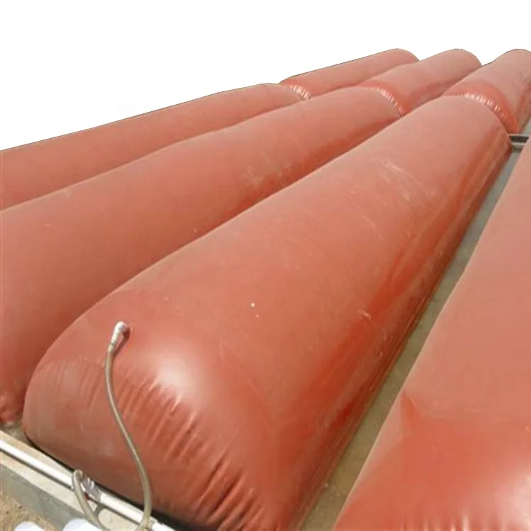 Anti-UV PVC flexible airtight farm using biogas digester bag methane fermentation pool