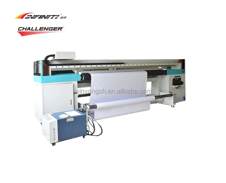 INFINITI FY-UV2200W Industrial UV belt Roll PVC film wall paper digital printing machine Inkjet Printer with I3200 printhead
