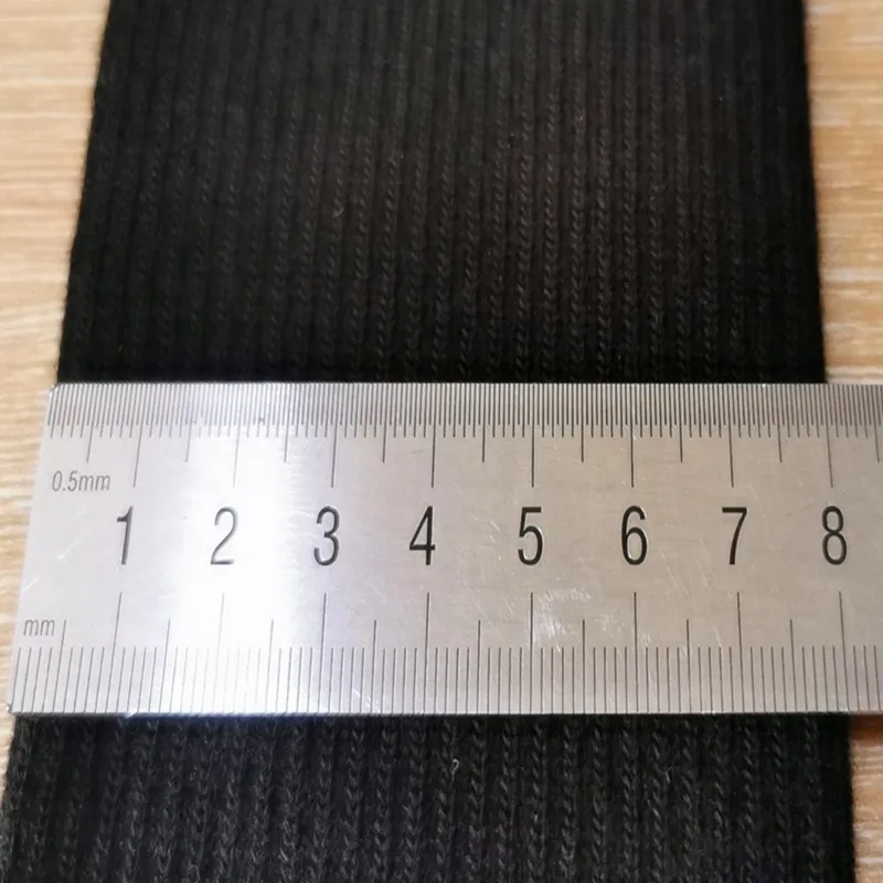  95 акриловый 5 спандекс трикотажные трубчатые ребра для пуховика