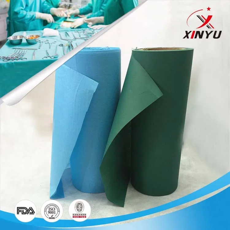 100% Polyester medical nonwoven Fabric with Laminated