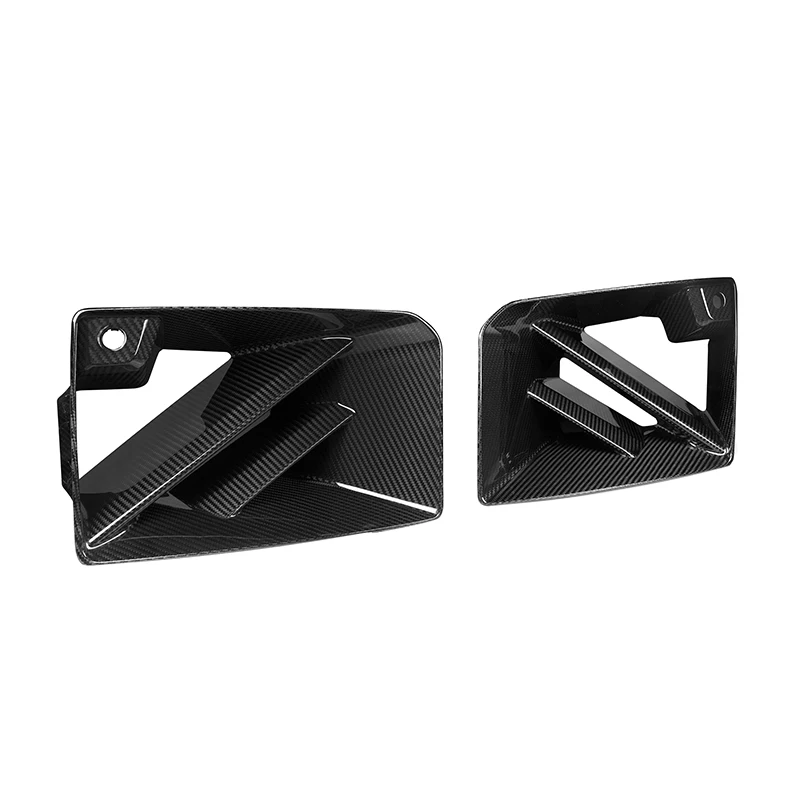 Dry Carbon Fiber M2 G87 Car Front Side Air Intake Vent Ducts For M2 G 2-Door 2023+ SQ Style