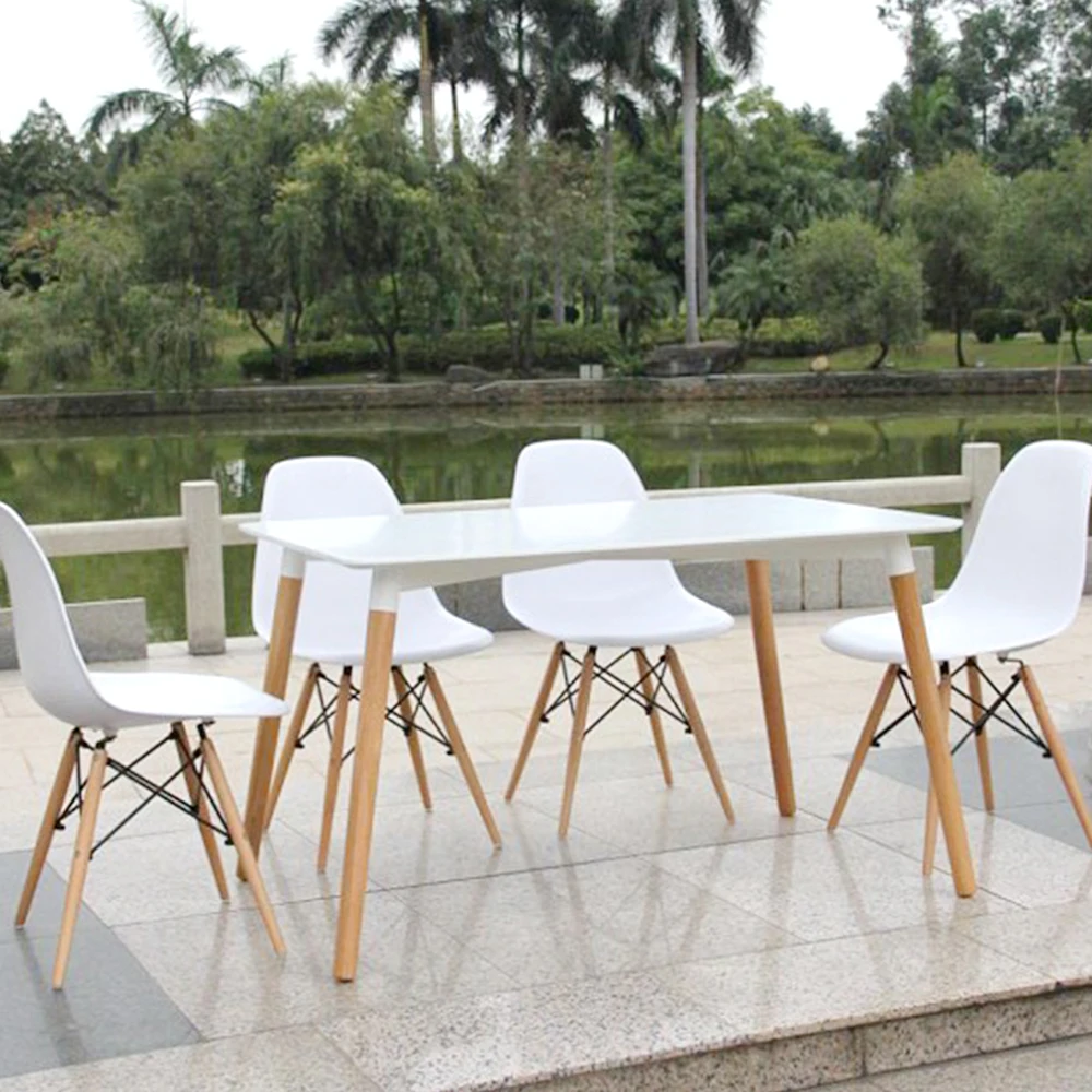 Scandinavian dinning table modern home furniture wooden living room dining table