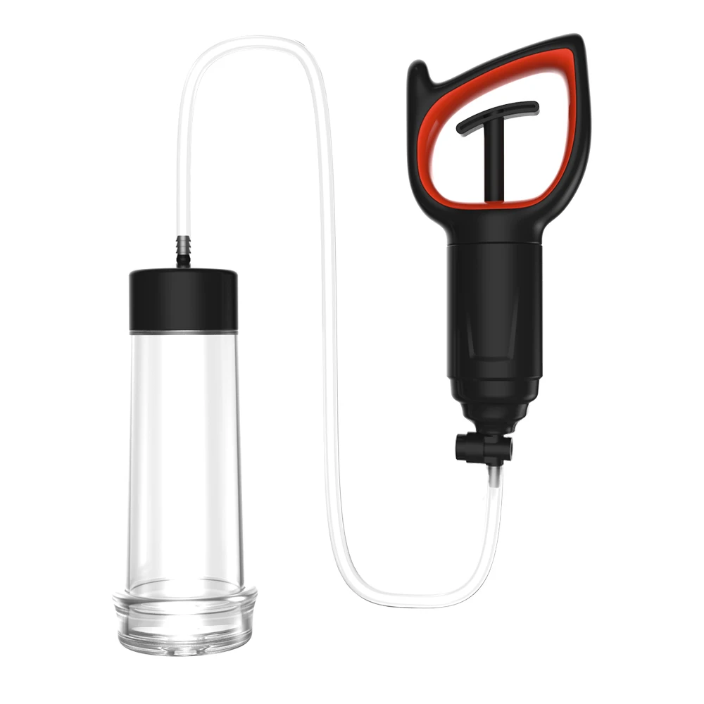 
high quality 22CM Manual Extension Extender Sex Toys Cock Vacuum Penis Dick Enlarger Pump For Men 