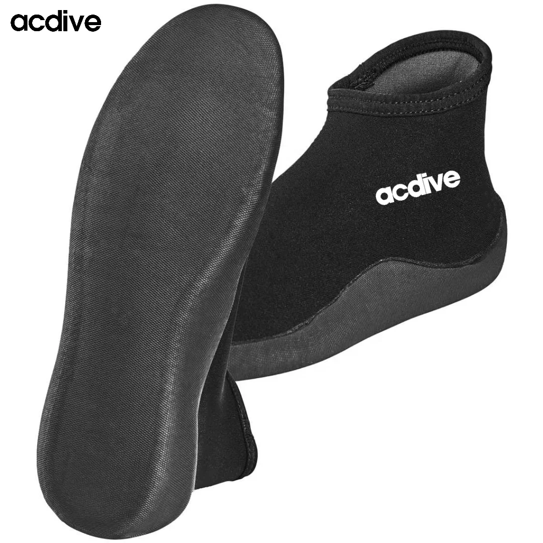 Factory Price Customized Light Thin Soft Sole For Comfortable 3mm Neoprene Adult Thermal Aqua Sports Boot