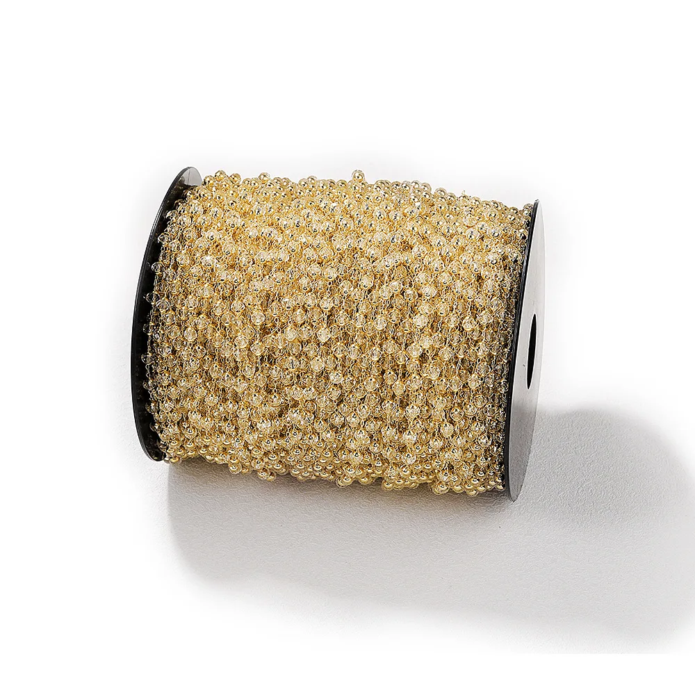 Factory Direct Semi-finished Jewelry Accessories DIY Necklace Bracelet Crystal Chains