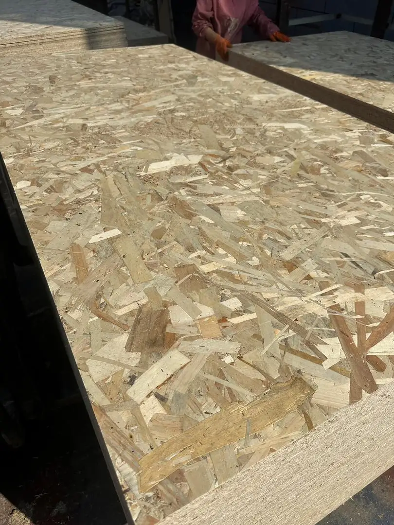 9.5mm 11.1mm OBS plywood 4x8 osb3 Board Hot export to Chile USA and Canada