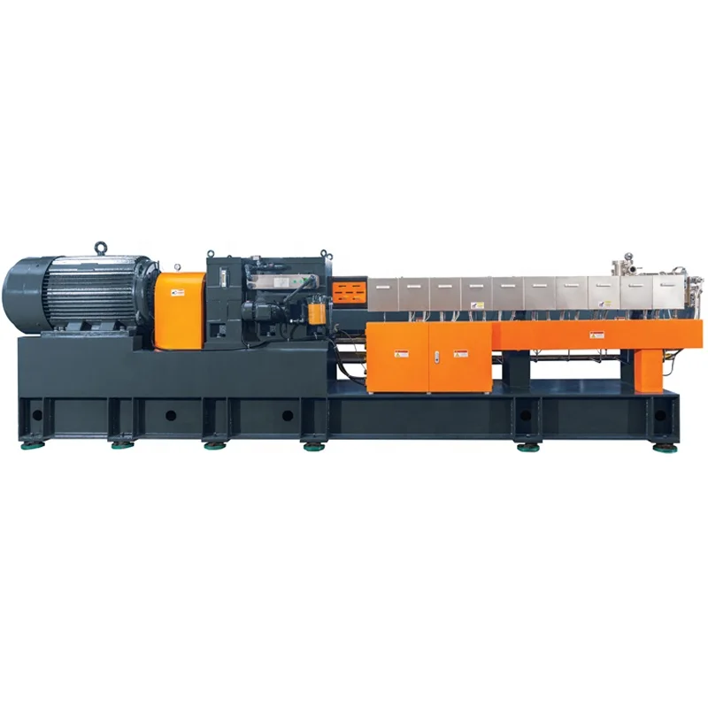 Twin Screw Compounding Extruder for Filler/Color Masterbatch Plastic Granules Making Machine