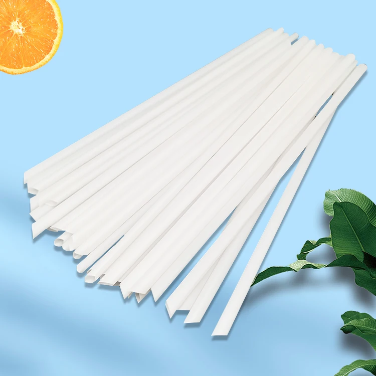 PLA Biodegradable Drinking Straw Manufacturer Long Drinking Eco Friendly Independent Individual Packaging Disposable Straw