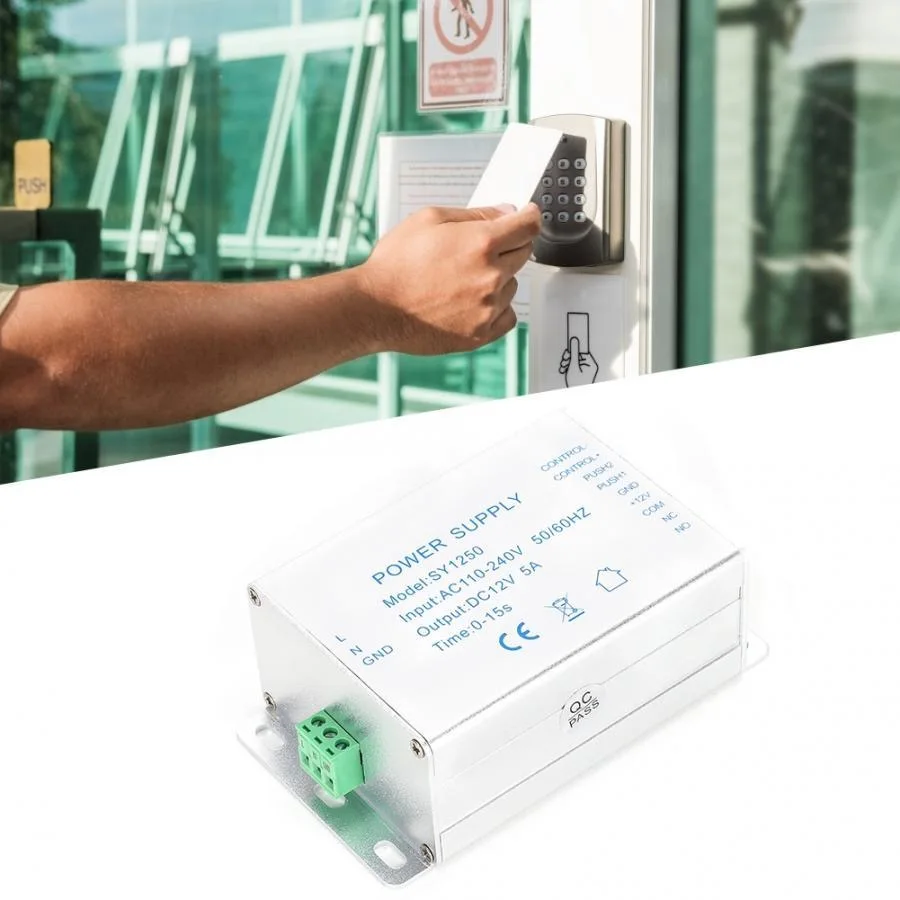  AC110-240V к DC12V/15V металлический переключатель питания поддерживает все виды входной