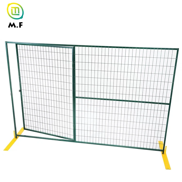 Galvanized pvc temporary fence panels Canada temporary fence removable fence temporary safety barrier