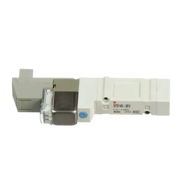 Original SMC SY3140-5FU /SY3140-5FU-Q 5 Port Solenoid Valve Pneumatic Plug-in