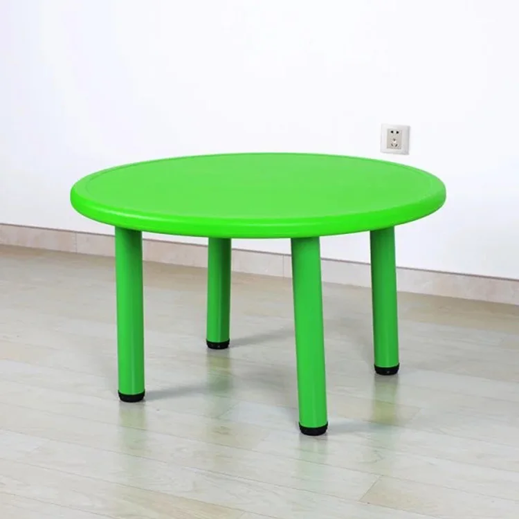 Round Table Kindergarten Kids Top Brand New Classroom Bedroom School Furniture round plastic table