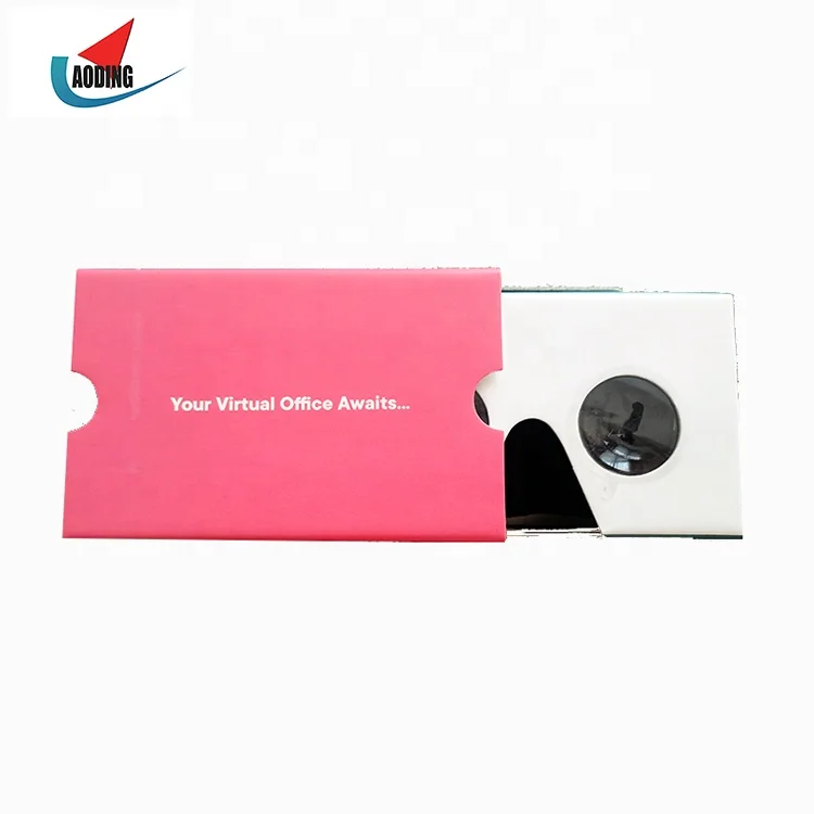 2022 3d Video Glasses Virtual Reality Vr Cardboard 2 Google Cardboard 2.0 Virtual Reality VR paper goggles