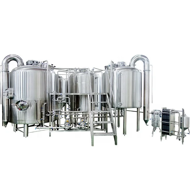Маленькое пивоваренное оборудование 3BBL 10BBL Пивоваренная машина и полная