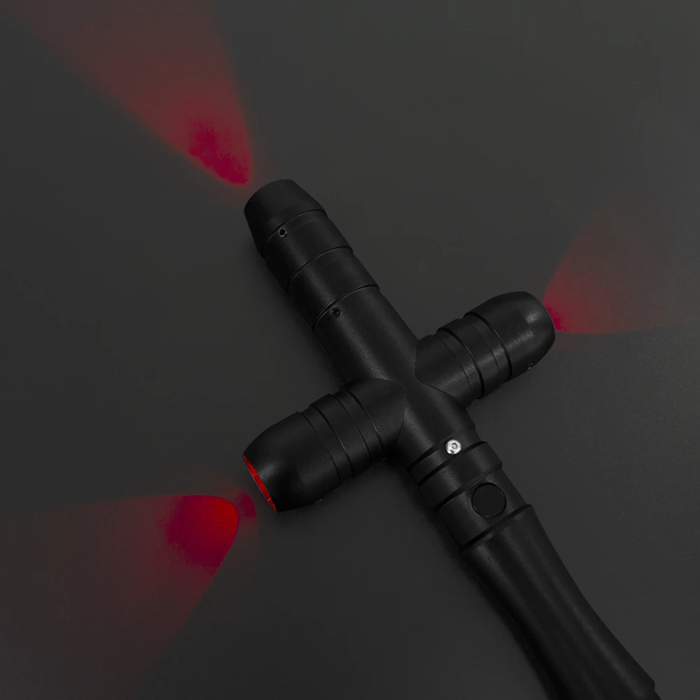 PHS Darksaber металлическое лезвие из поликарбоната дуэлинг меч 3 шрифта фильма Поддержка Тяжелого дуэлинга битва FX световой
