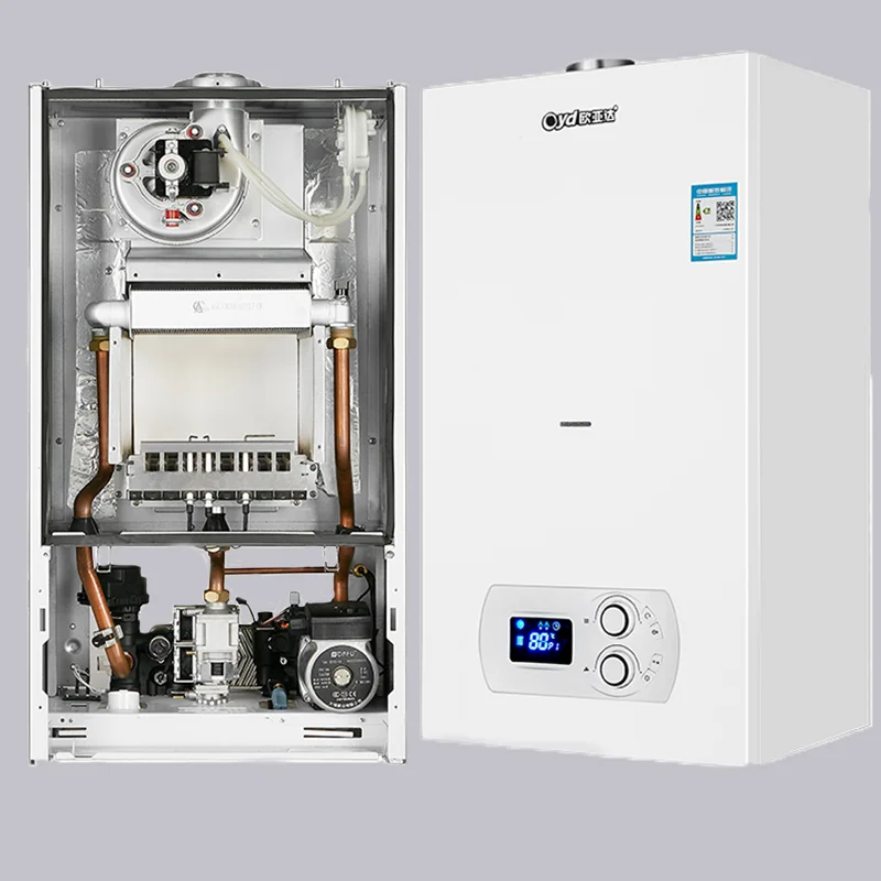 gas heaters 24Kw wall mounted smart  remote control gas boiler  with  free boilers & part