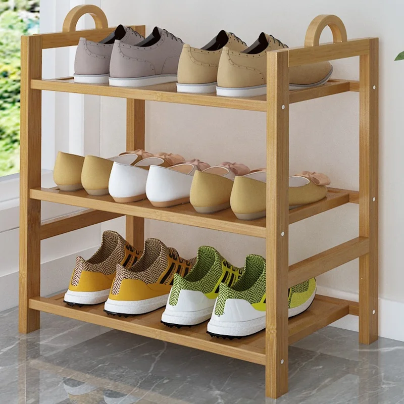 
Haichuan Amazing Cheap Wholesale Modern Custom Portable Foldable Bamboo Wooden Shoe Rack for Home Flower Pots &Planter 