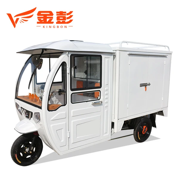 China Supplying Customized 3-Wheel Electric Trike Closed Cargo Wagon 60v Voltage for Adult Passenger Delivery Express