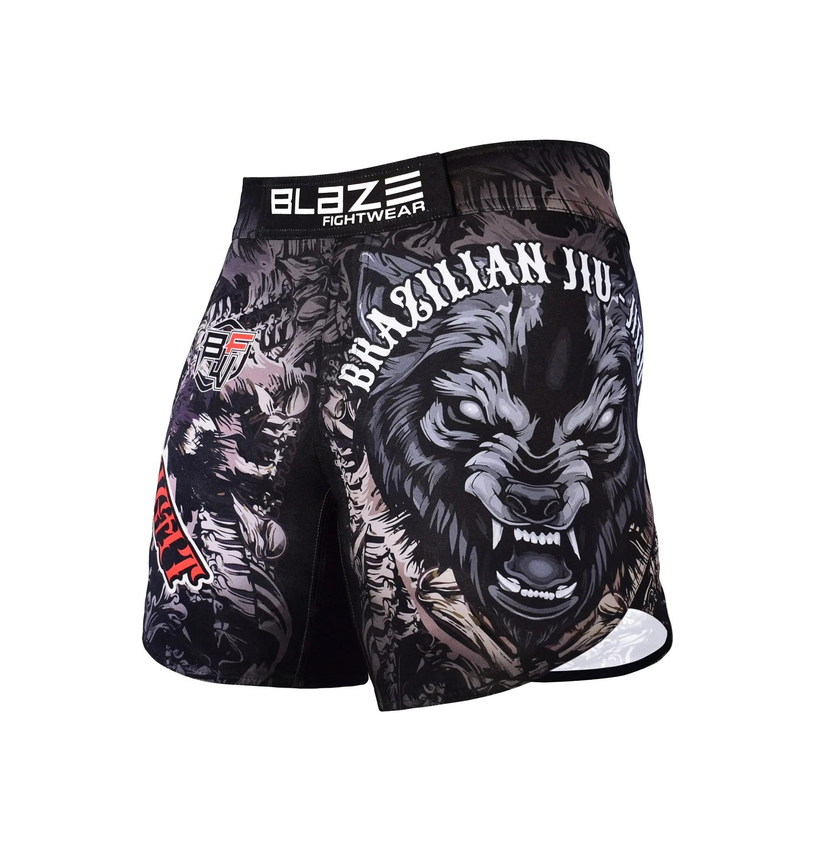 wholesale OEM custom MMA Shorts Training Fight shorts stretch fabric shorts