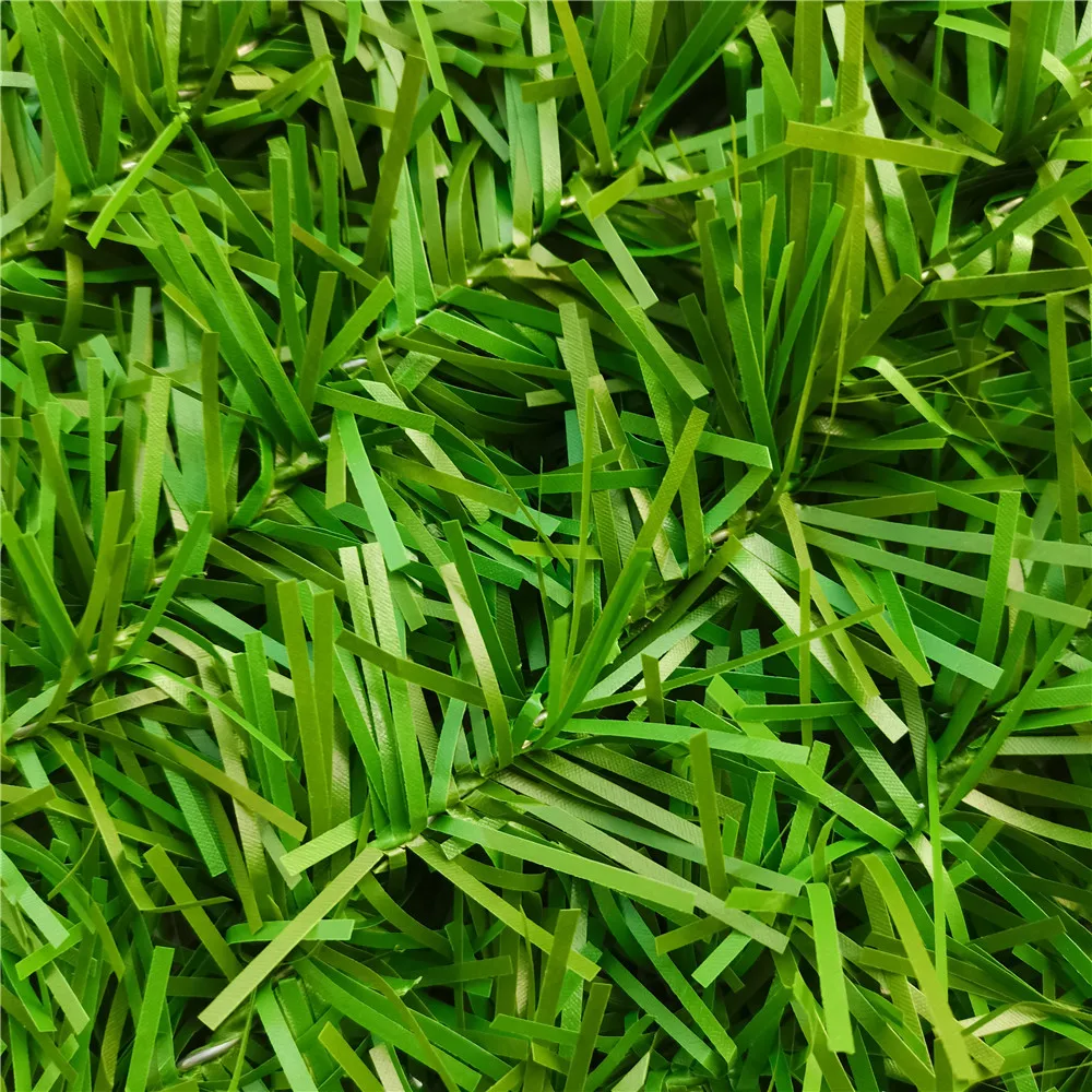 Custom Outdoor Shelter Privacy Protect Faux Green Grass Hedge Roll Artificial Grass Fence