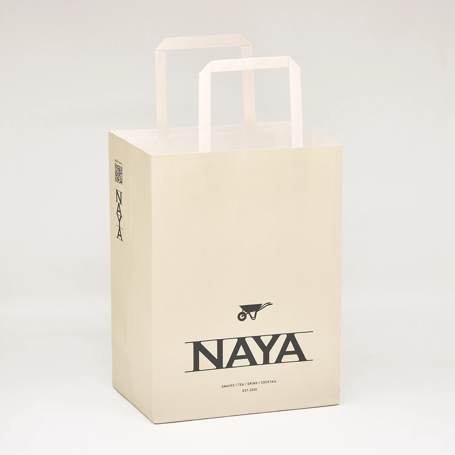 Factory Price Wholesale Biodegradable cheap and quality Kraft takeaway Paper Bag