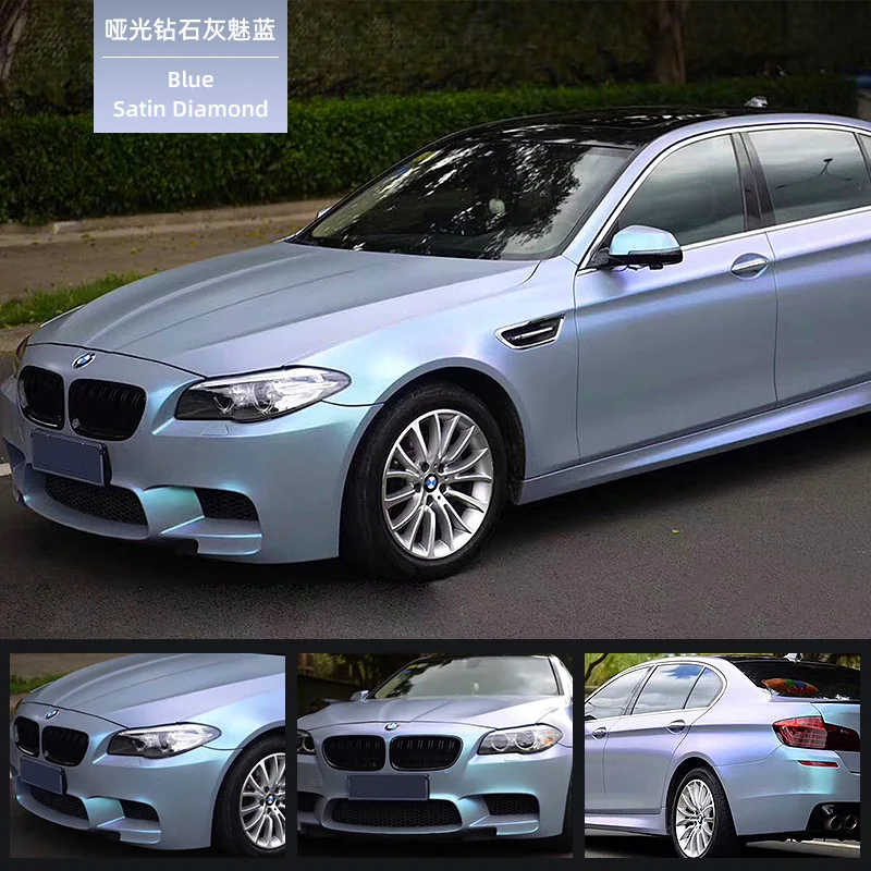 SCHANLEY Matte Chameleon Purple Blue Porcelain Manufacturer Auto Foil Vinyl Car Wrap Matt Diamond Purple Charm Red Car Protector