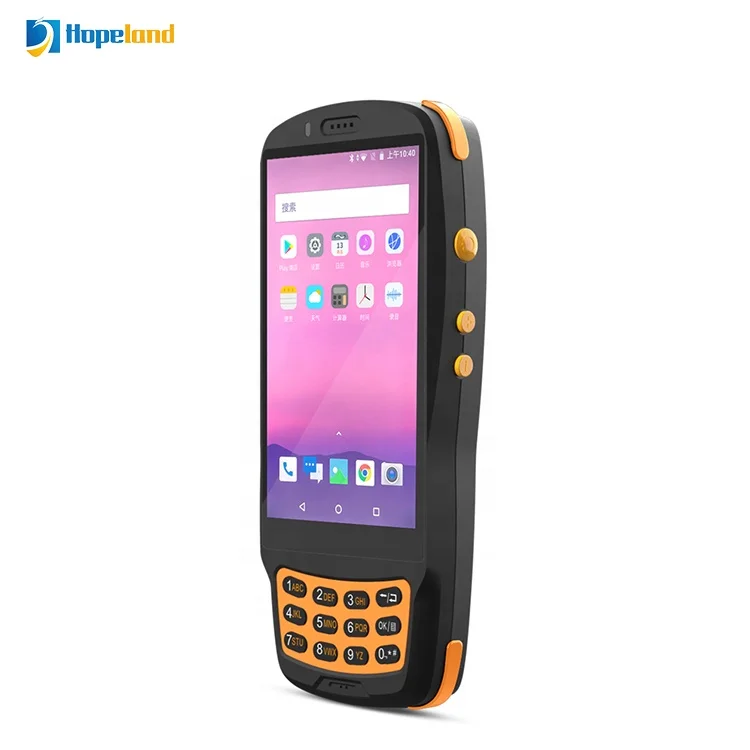 Hopeland Temperature Measurement nfc pda handheld android 9 NFC RFID Read and write 4G smart mobile pda