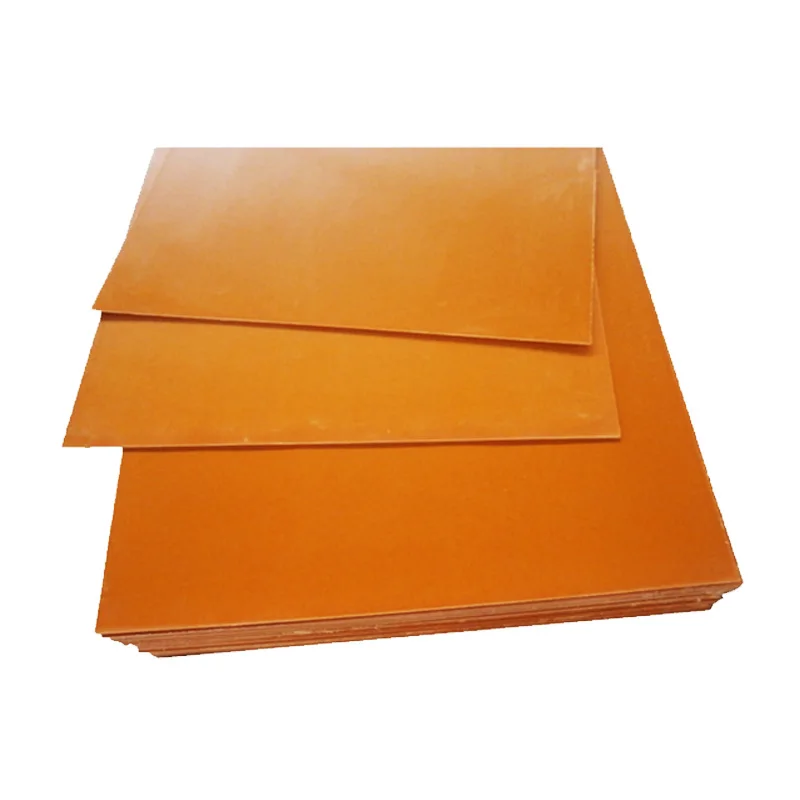 Orange Bakelite Phenolic Paper Laminated Sheet for PCB Jigs and Fixtures