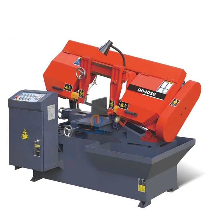 GB4030 manual small horizontal bandsaw machine low price