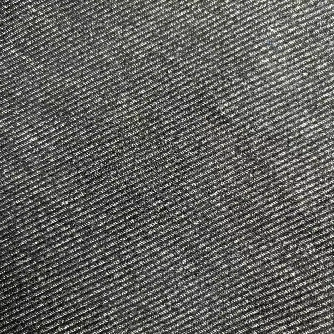 Luxurious China High Quality Polyester Wool Woolen Twill Floral Gray Fabric