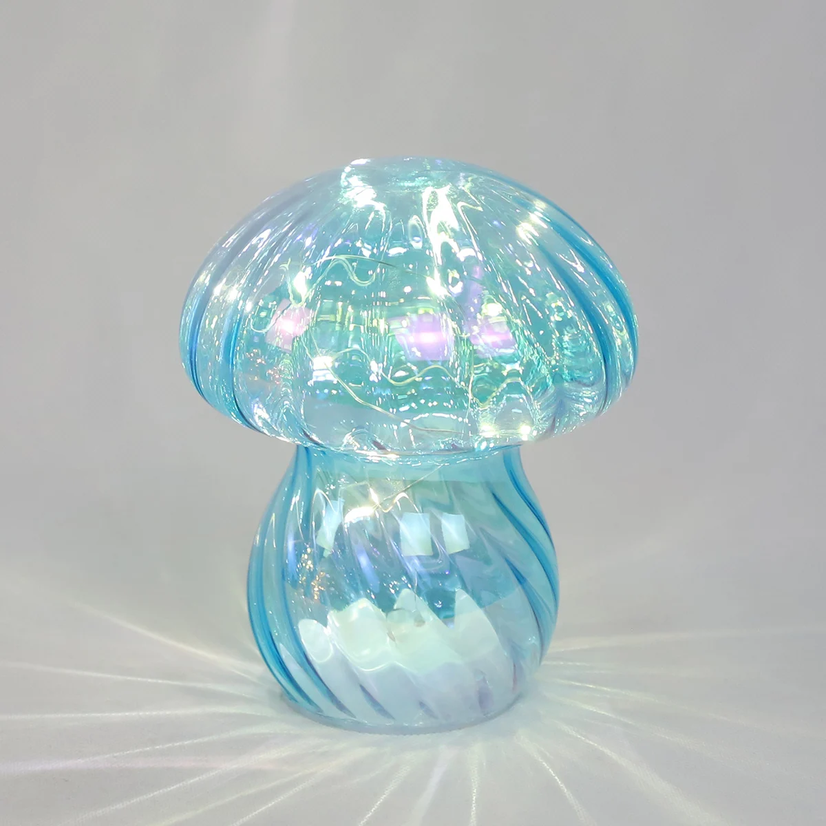 Vintage Stained Glass Small Table Lamps Cute Mini Desk Led Lamps for Home Decor Bedroom Living Room Gift