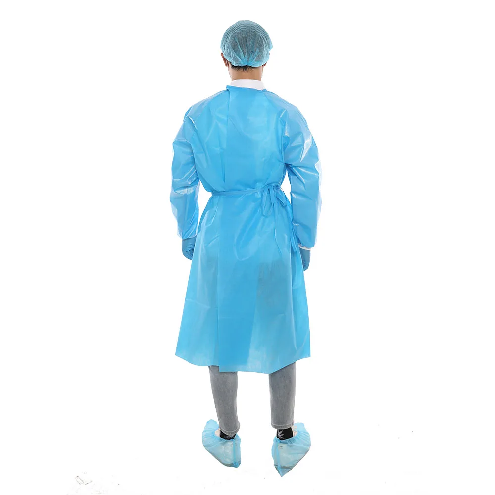 3A Medical Waterproof Operation Isolation Gown Disposable SMMS Reinforced Non-woven Fabric Level 4 Sterile Surgical Gowns