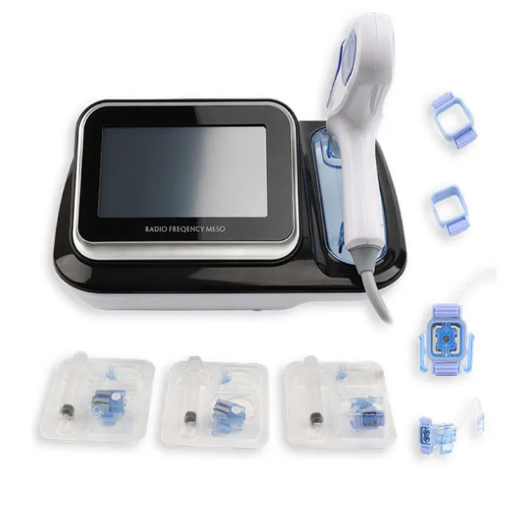 New Portable 3in1 Non-invasive Meso Injection Gun Needle Free Mesotherapy Machine With RF LED Light Therapy