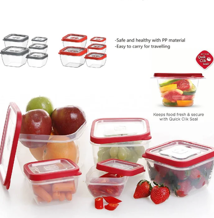 5pcs Airtight food storage container set with LIDS for kitchen and pantry tissues - BPA-free kitchen jars for cereal, rice