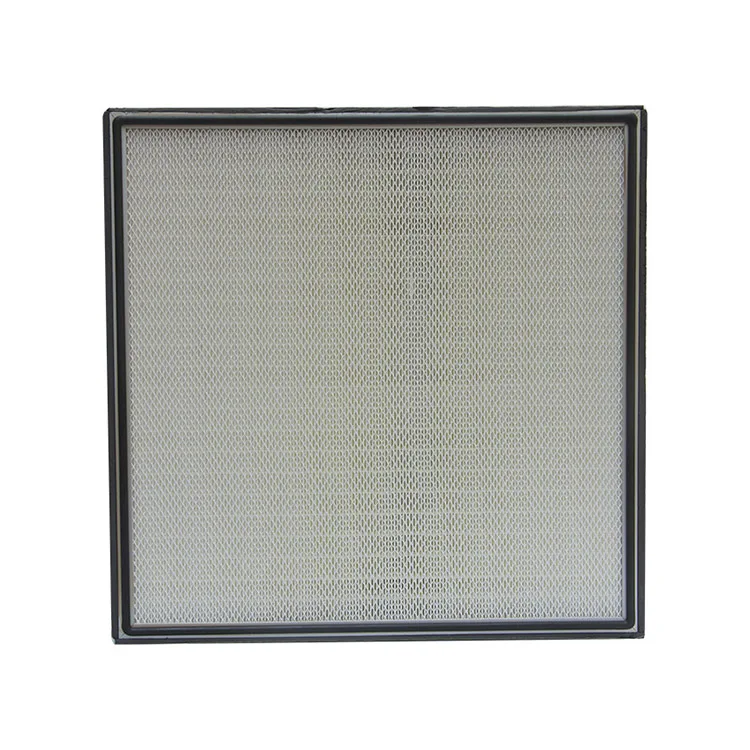 Good Ventilation Performance HEPA Air Filter with Hood Disposable Mini Pleat Filter