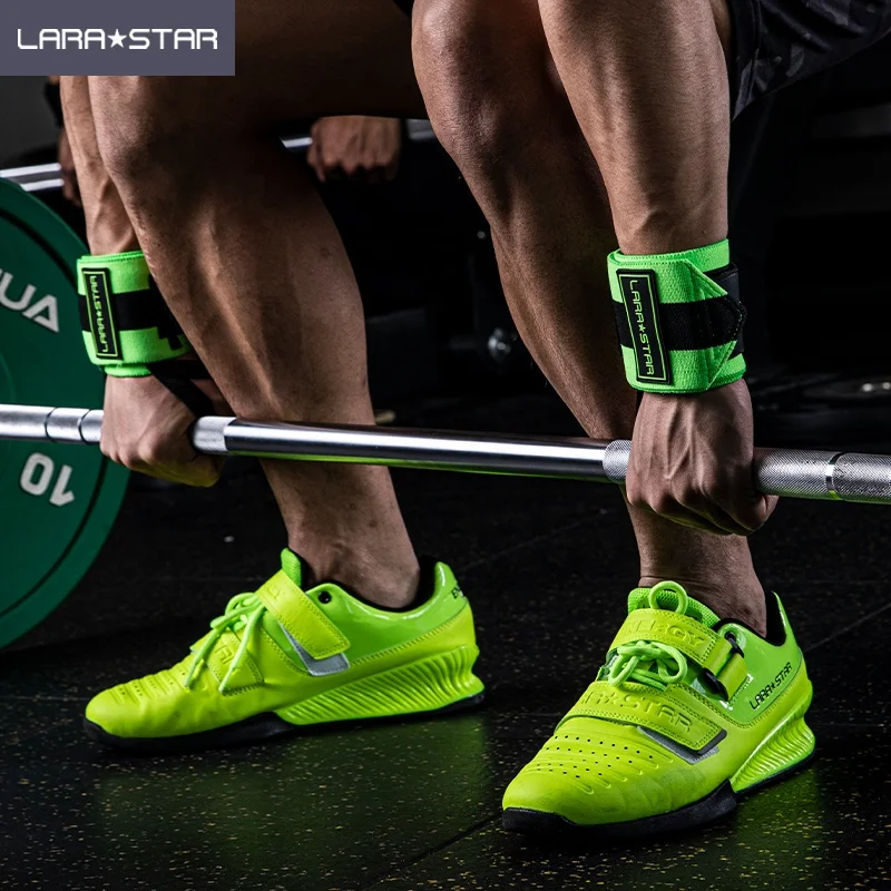 LS0665 High Quality Nylon Wrist Wraps Weightlifting Polyester Wrist Band Brace