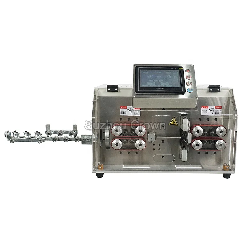 WL-HT3  2024 Hot Sale Desktop Outer Sheath multi-core wire cutting and stripping machine