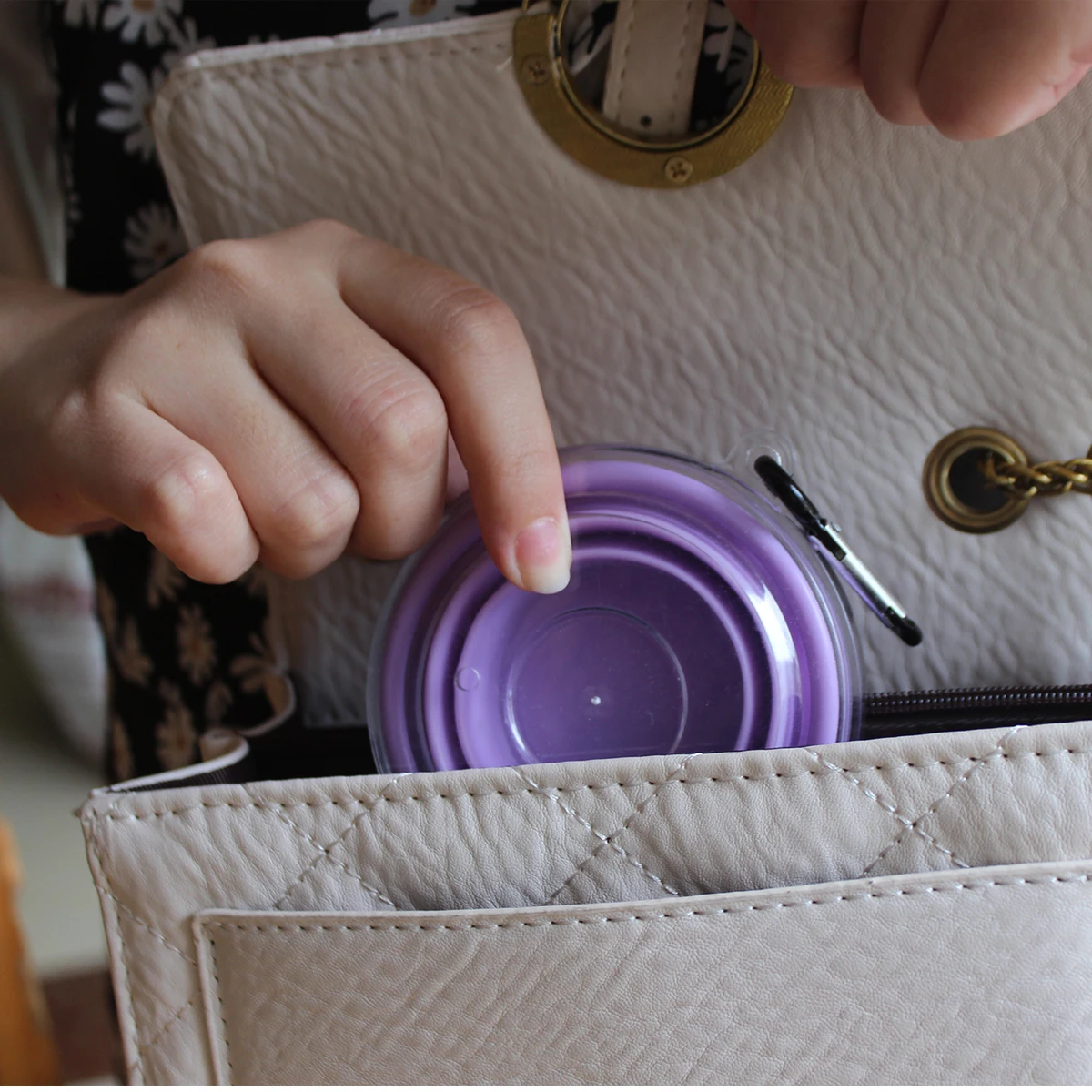 Portable Silicone Collapsible Cups Folding Travel Camping Cup with Lids,Colorful Expandable BPA Free, Drinking Cup sets