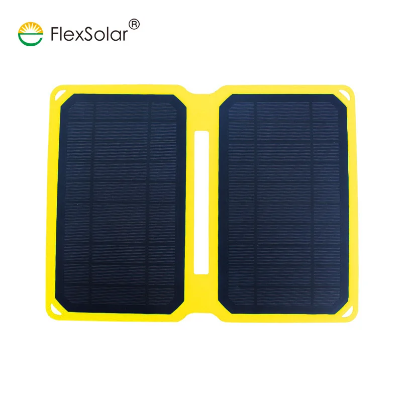 Professional Manufacture Cheap Emergency ETFE foldable solar power 10 Watt Solar Panel Charger