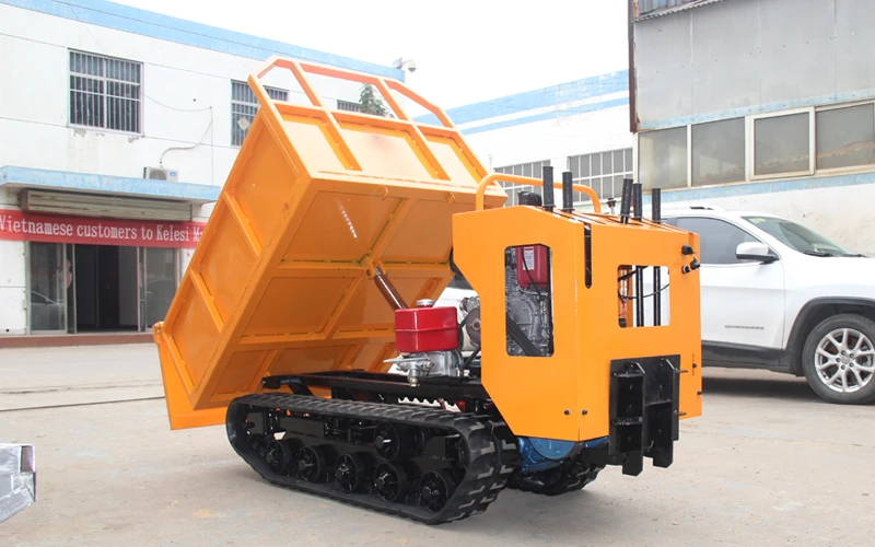 hand type mini crawler transport trucks for sale