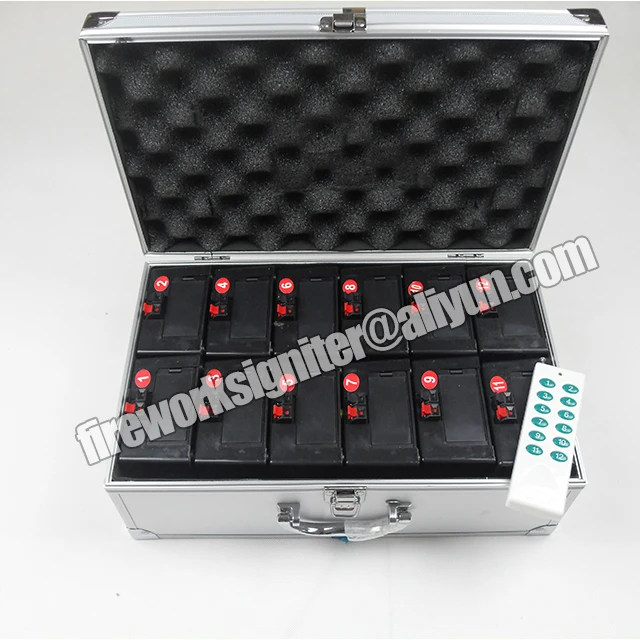 12 сигналов D12, фейерверк с холодным пламенем, беспроводная комнатная сценическая пожарная система для свадьбы, dj, сцены, шоу, развлечений, 10 комплектов