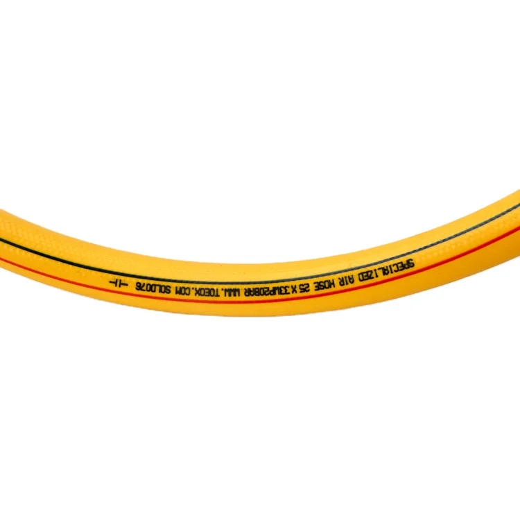 
Wholesale Yellow Agricultural Liquid Gas Flushing Flexible High Pressure Pvc Spray Hose 