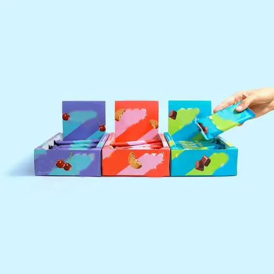 Профессиональное производство CMYK картонный поп-магазин коробка для шоколада подставка